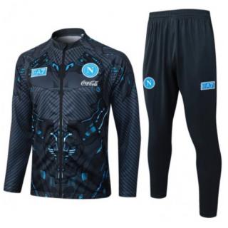Chándal Napoli 2025/26- Black (Cremallera larga)